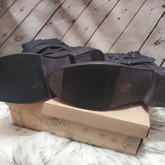 Free People Santa Fe Moto Boots. - Picture 7 of 8